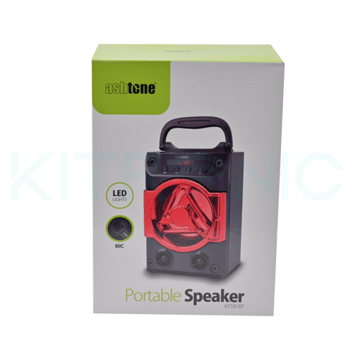 مكبر صوت محمول مع مايكروفون من اشتون