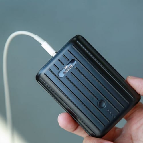 موج ماكس اصغر باور بنك في العالم لون اسود منفذ USB...