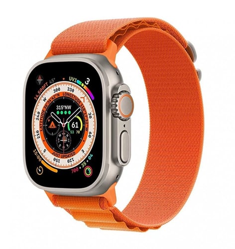 ساعة الترا الذكية الاصدار الثامن من باستك مع سواري...