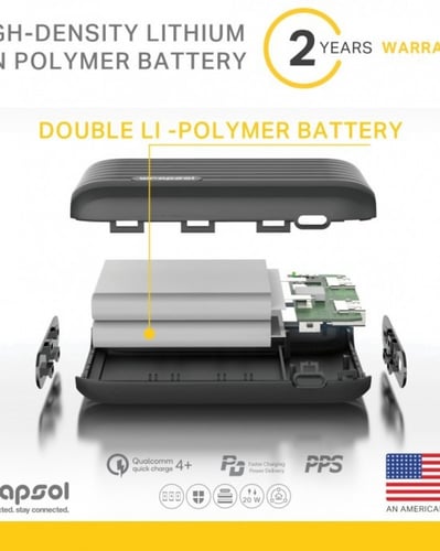 شاحن متنقل رابسول بسعة 10000 مللي أمبير