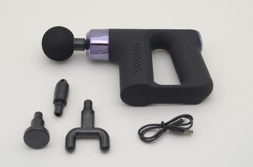 جهاز مساج وتدليك العضلات بحجم صغير محمول بـ 5 سرعا...