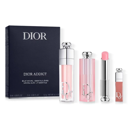 ديور مجموعة احمر الشفاه ديور ادكت ناتشورال جلو 3 ق...