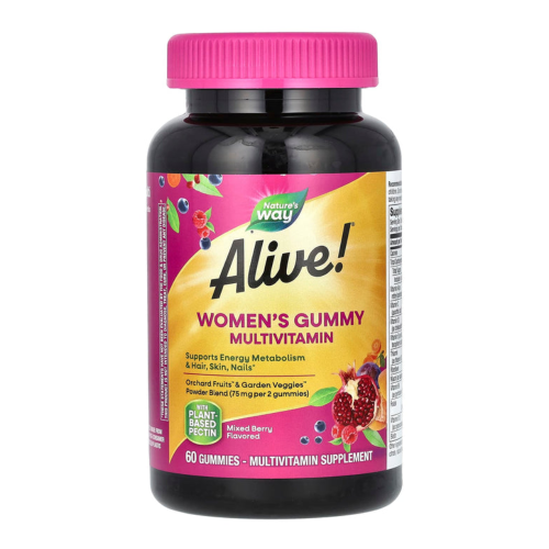 علكة فيتامينات متعددة للنساء ناتشورز واي اليف- 60...