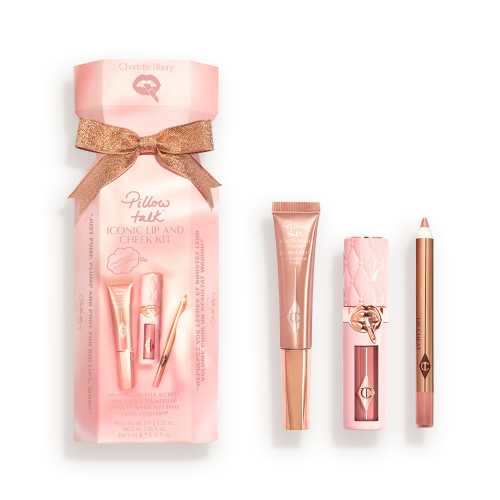 شارلوت تلبوري مجموعة بيلو توك للشفاه والخدود 3 قطع