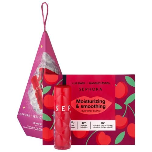 مجموعة سيفورا مجموعة الشفاه ملمع شفاه ممتلئ وقناع...