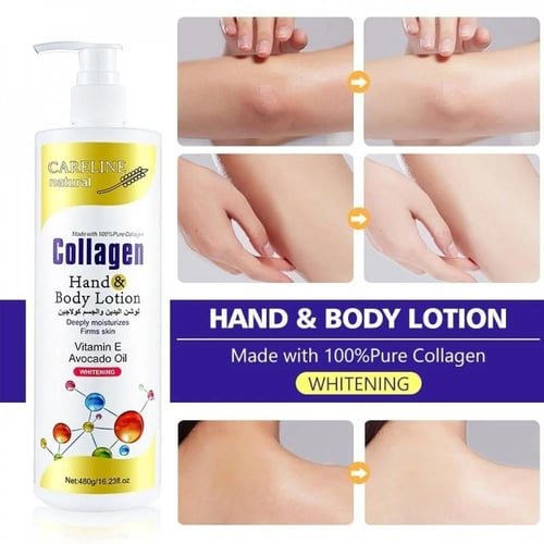 كيرلاين لوشن الكولاجين لليدين والجسم 480 جم