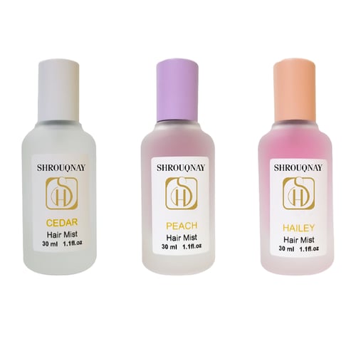 شروق ناي مجموعة عطور الشعر 3 قطع 30 مل