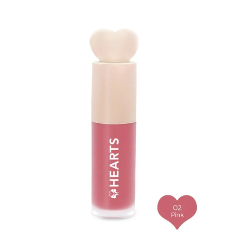 هارتس بلاشر سائل لون طبيعي ولمسة خفيفة - 02 بينك