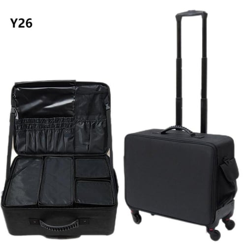 شنطة مكياج شروق ناي اسود Y26