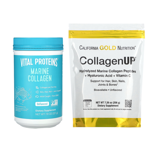 مجموعة كولاجين بحري بدون نكهات فيتال بروتينز‏ ومكم...