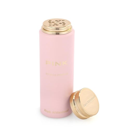 اطياب المرشود مجموعة بينك زيت جسم وبودره جسم