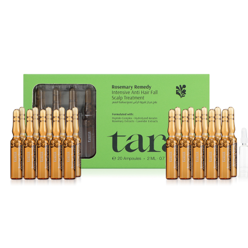 تارا امبولات علاج مكثف لفروة الراس ضد تساقط الشعر...