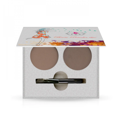 ليف بودرة حواجب ثنائيه ايبوني 03 - 4 جم