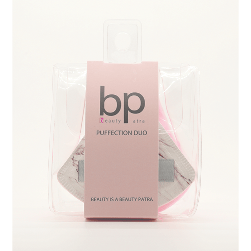 بيوتي باترا اسفنجة مكياج ثنائية قطيفة ورخام كريم ا...