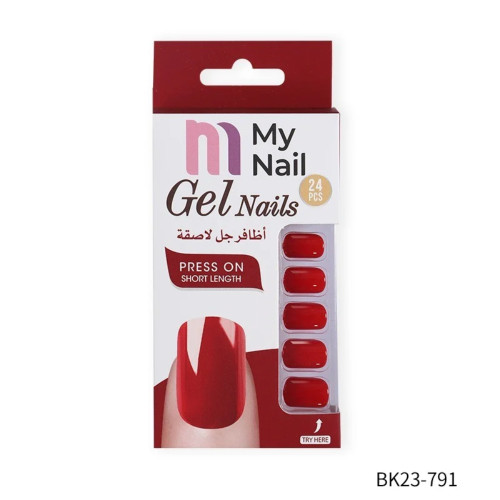ماي نيل اظافر جل لاصقة 24 حبة