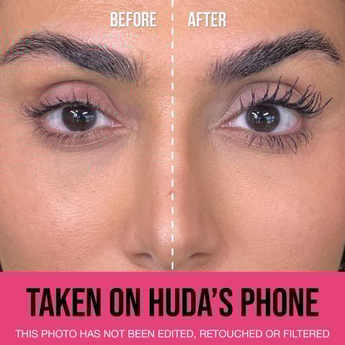 هدى بيوتي مجموعة ايكونيك ماسكارا اي ديو ومحدد عيون