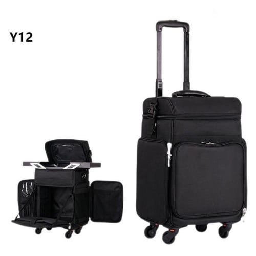 شنطة مكياج شروق ناي اسود Y12