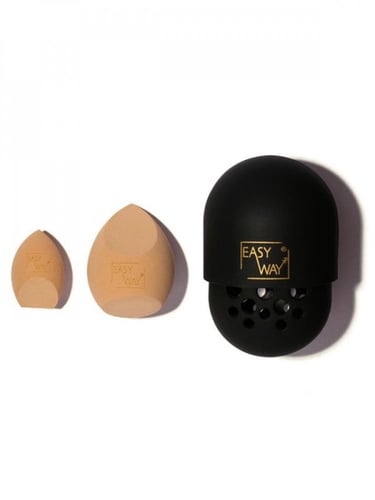 ايزي واي طقم اسفنجات (اسفنجة كونتور+اسفنجة كريم أس...