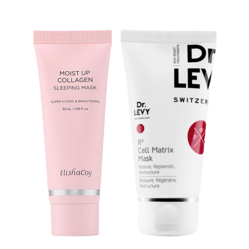 طقم العناية بالبشرة دكتور ليفي قناع شد البشرة - قن...