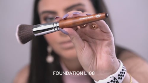 ليف فرشاة التنقيط للمنتجات الكريميه - L108