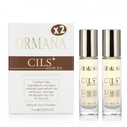 اورمانا مقوي الرموش والحواجب 2 حبة