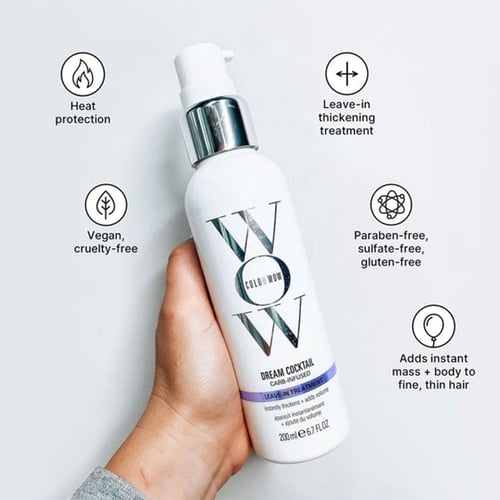 كولور واو مرطب ومقوي الشعر بجوز الهند 200 مل