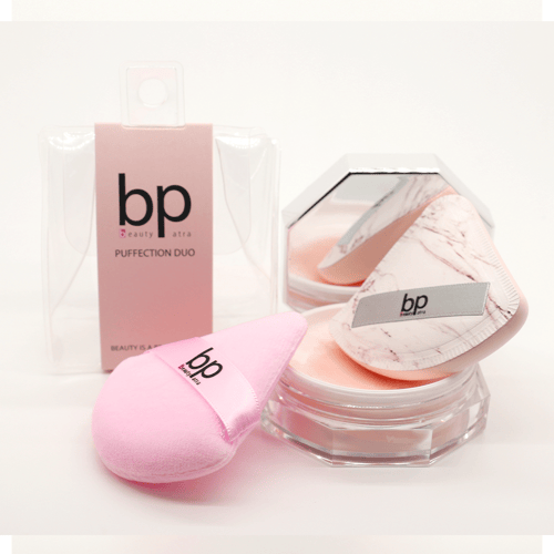 بيوتي باترا اسفنجة مكياج ثنائية قطيفة ورخام كريم ا...