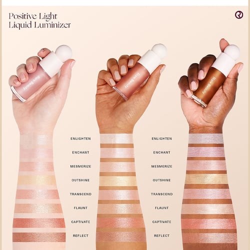 رير بيوتي بوزيتيف لايت هايلايتر ناعم سائل - كابتيف...