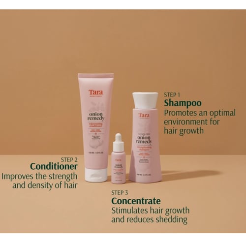 تارا مجموعة العناية بالشعر 3 قطع