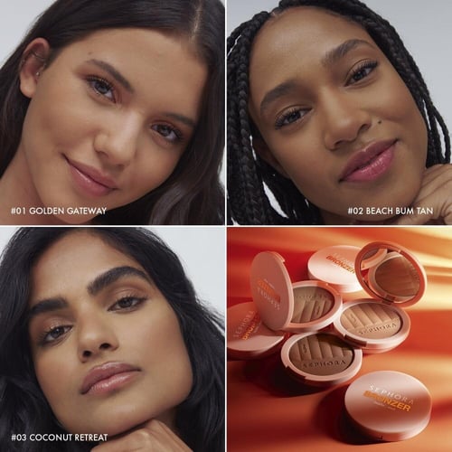 سيفورا برونزر مات - بودرة تسمير - 02 بيتش بوم تان...