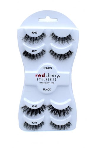 رد شيري طقم رموش كومبو COMBO 003