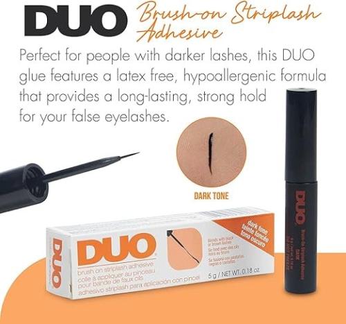 صمغ رموش دو لاصق اسود 5 جم