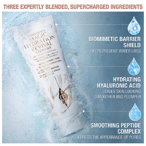 شارلوت تلبوري المنظف السحري لترطيب البشرة - 120 مل