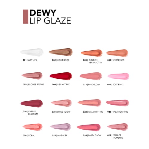 فلورمار ديوي ملمع شفاه ليب جلايز 009 فبرانت ريد