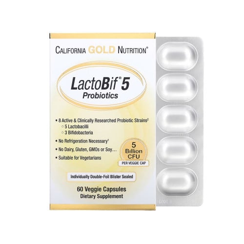 لاكتوبيف بروبيوتيك مكمل غذائي 5 مليار وحدة 60 كبسو...