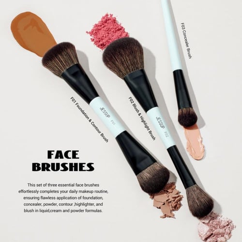 جيسوب طقم فرش وجه وعيون 10 قطع T500