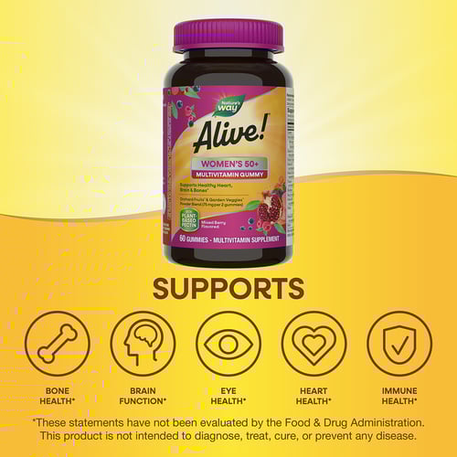 ناتشورز واي اليف علكة فيتامينات متعددة للنساء 130...