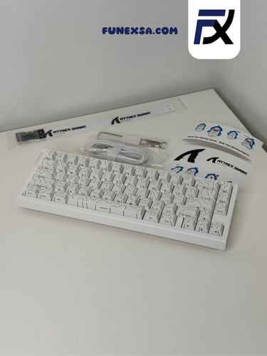 كيبورد أتاك شارك X68 HE سلكي - ATTACK SHARK X68 HE