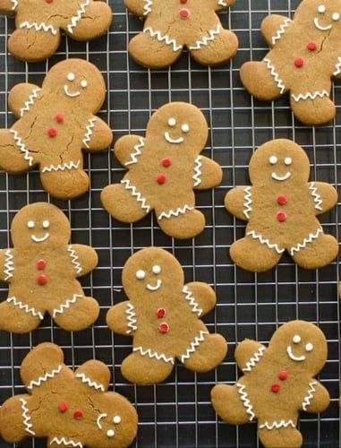 بسكويت الشتاء Gingerbread.