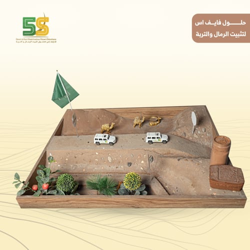 مادة تثبيت الرمال والتربة بسعة 10 لتـر