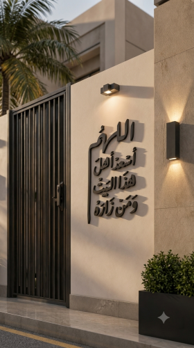لوحة مدخل
