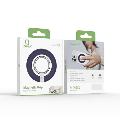 مسكة مغناطيس ماج سيف من QUFEX - لون أزرق