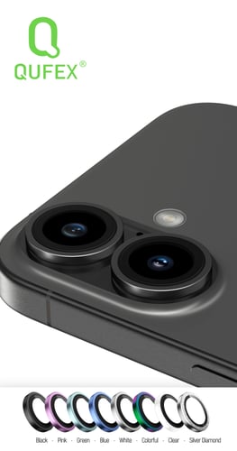 عدسات حماية زجاجية للكاميرا من QUFEX