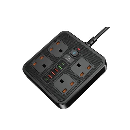 التوصيلة الكهربائية من QUFEX-لون أسود