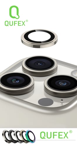 عدسات حماية زجاجية للكاميرا من QUFEX