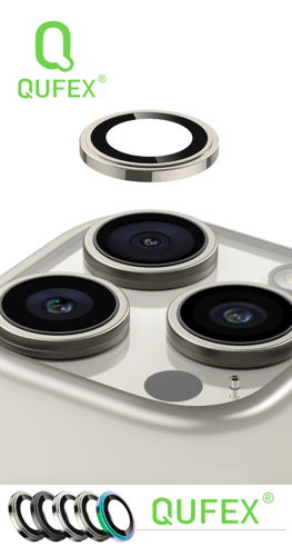 عدسات حماية زجاجية للكاميرا من QUFEX