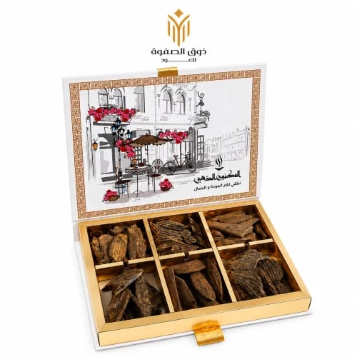 Golden Makkoun VIP bouquet (4 types of luxurious o...