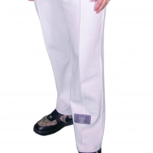 بنطلون اوفر سايز - ابيض