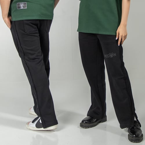 بنطلون اوفر سايز - اسود