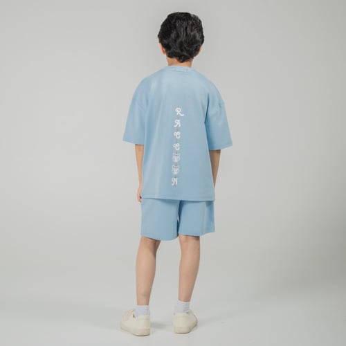 طقم اطفال - سماوي